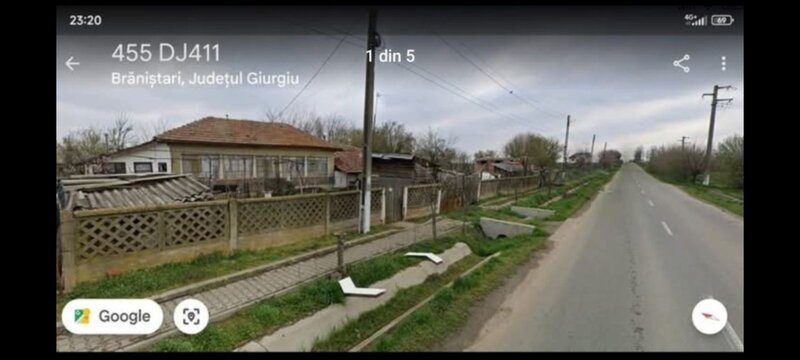 Ilfov, Calugareni (Branistari), de vanzare casa, 1.500 mp, cadastru-intab.